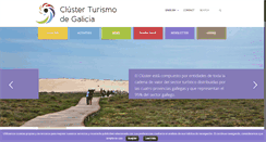 Desktop Screenshot of clusterturismogalicia.com